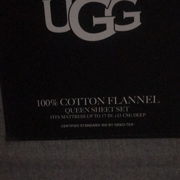UGG Bedding Ugg New 0 Cotton Flannel Sheet Set Queen Poshmark